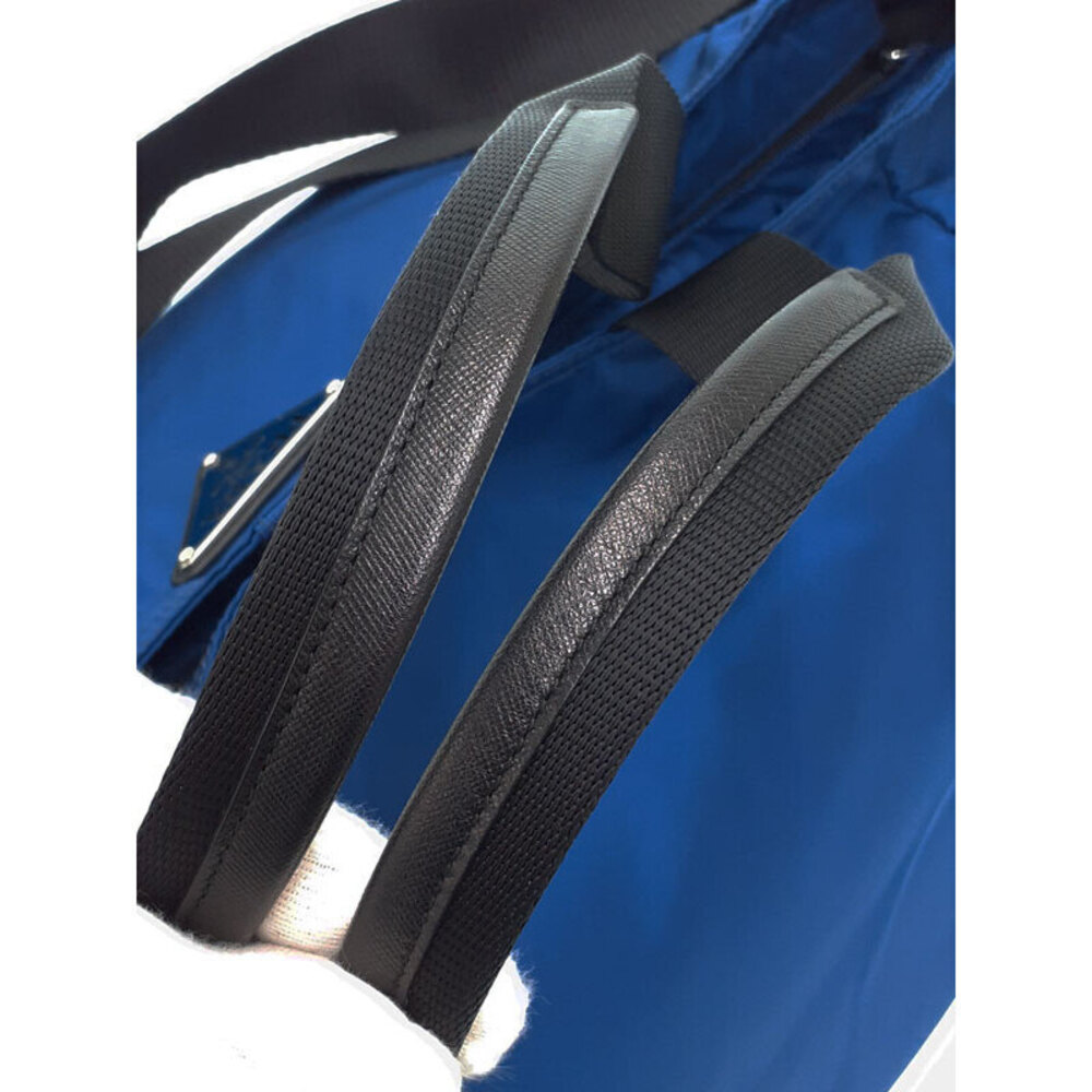 Prada Tessuto 2Way Tote Shoulder Bag blue - Picture 9 of 9